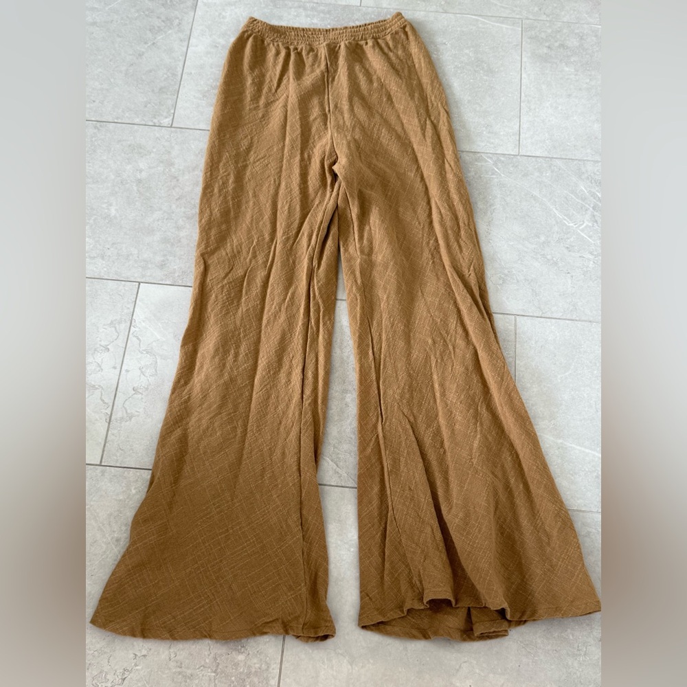 Andi Bagus Gaia Long wide leg linen Pants size S/M. Never worn